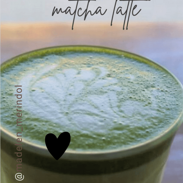 Matcha latte 