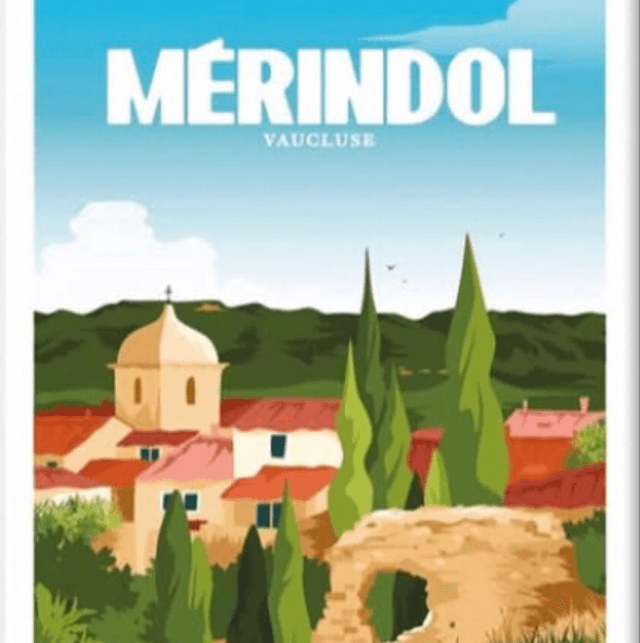 Carte postale Mérindol